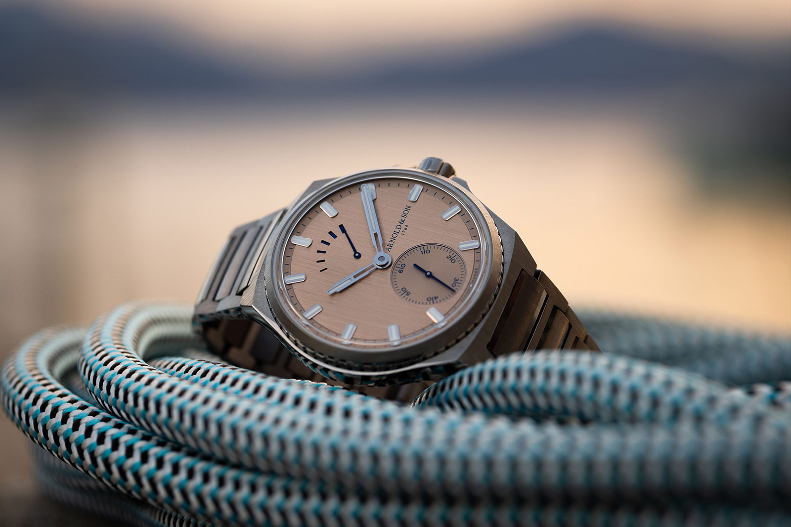 Arnold & Son Release Longitude Titanium, Their First Integrated Sports Watch Chronometer