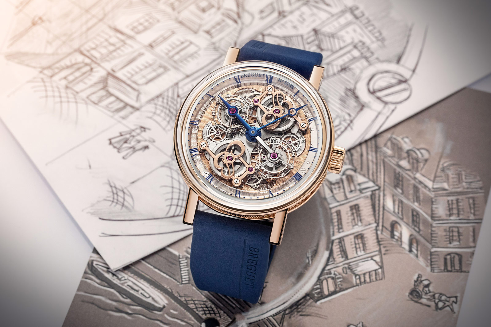 Breguet Release Golden Classique Double Tourbillon “Quai de l’Horloge” 5345