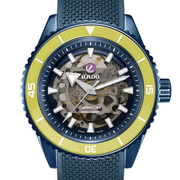 Dive Watch Rado Captain Cook High Tech Ceramic Skeleton