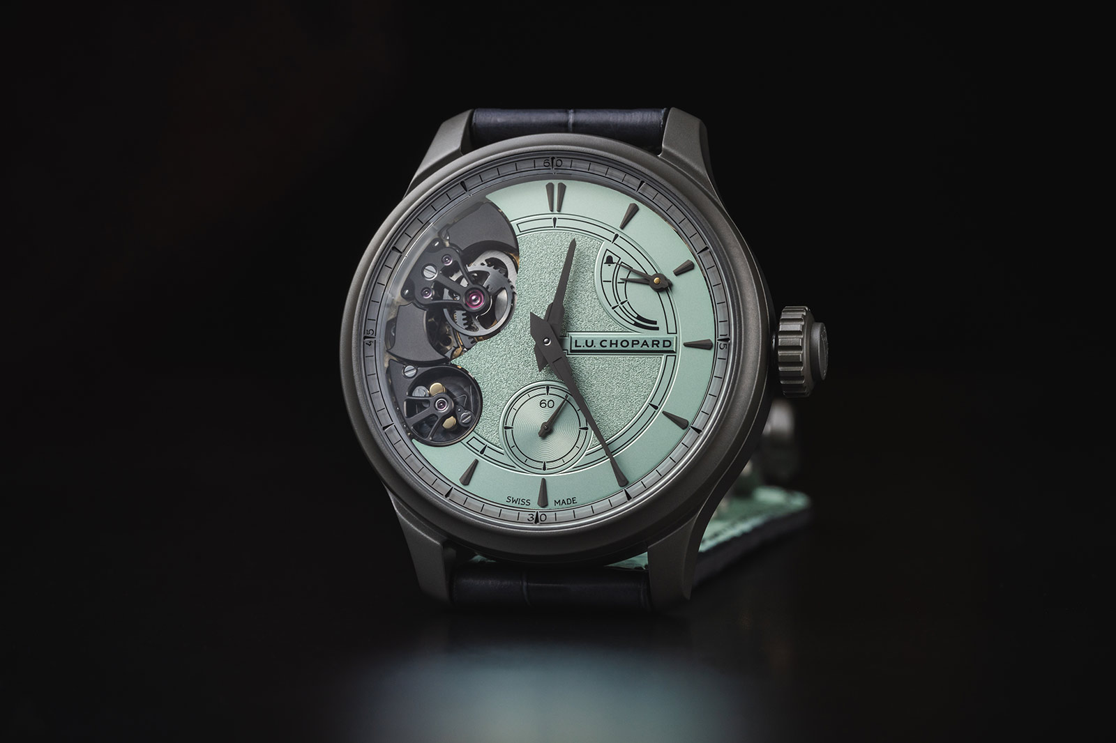 Chopard Introduce L.U.C Full Strike Titanium Limited Edition with Verdigris Dial