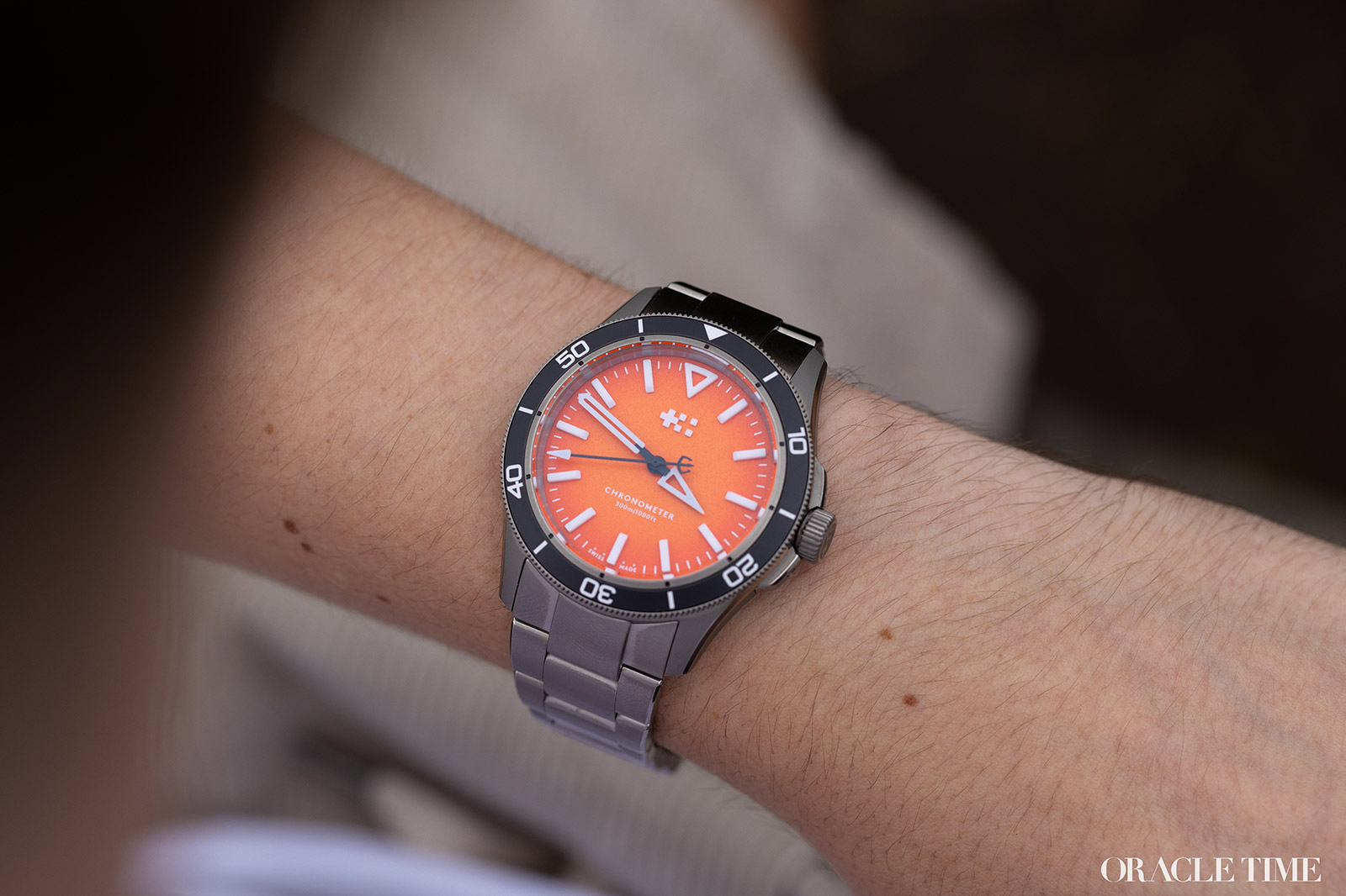 Christopher Ward C60 Trident Lumière Orange 