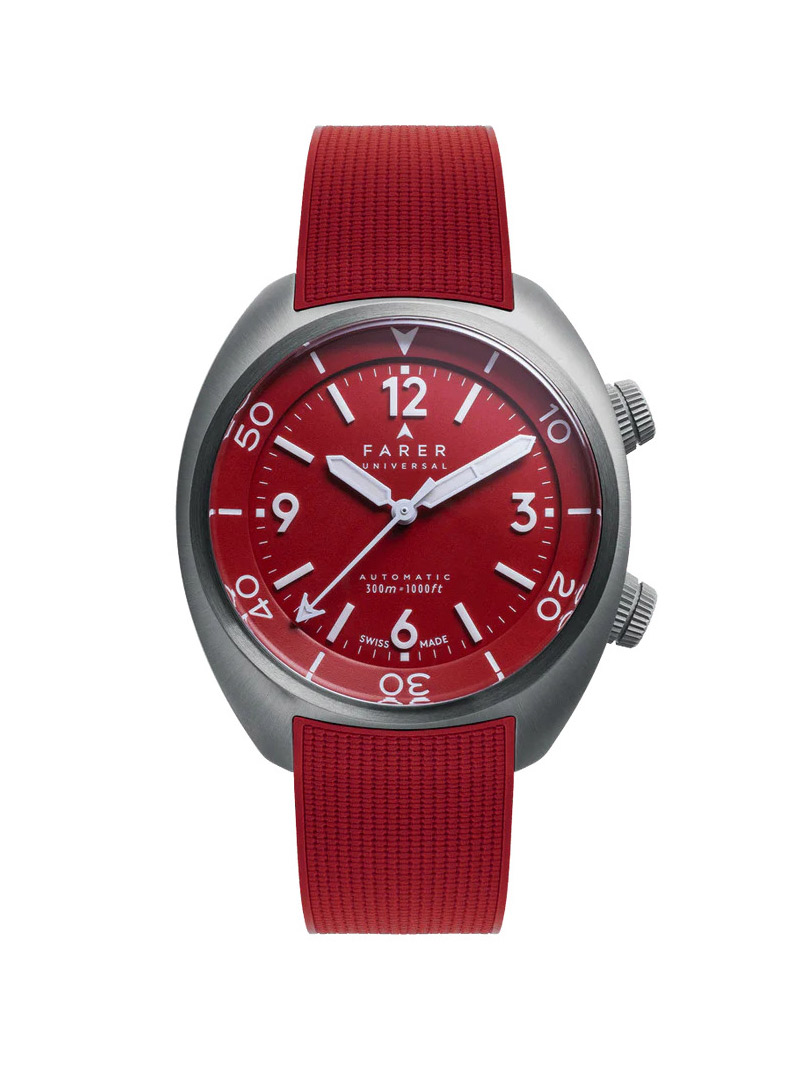 Farer Aquacompressor Hecla Red Titanium Series II