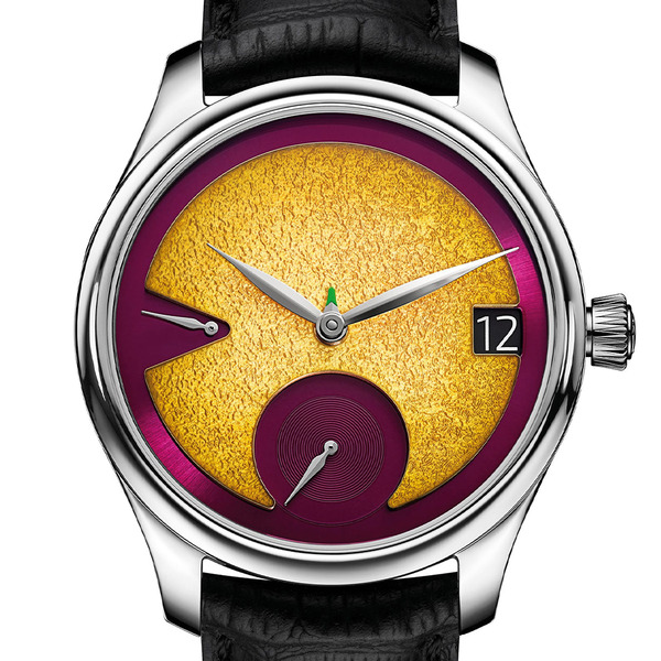 High Complication H. Moser & Cie. Perpetual Calendar Passion Fruit