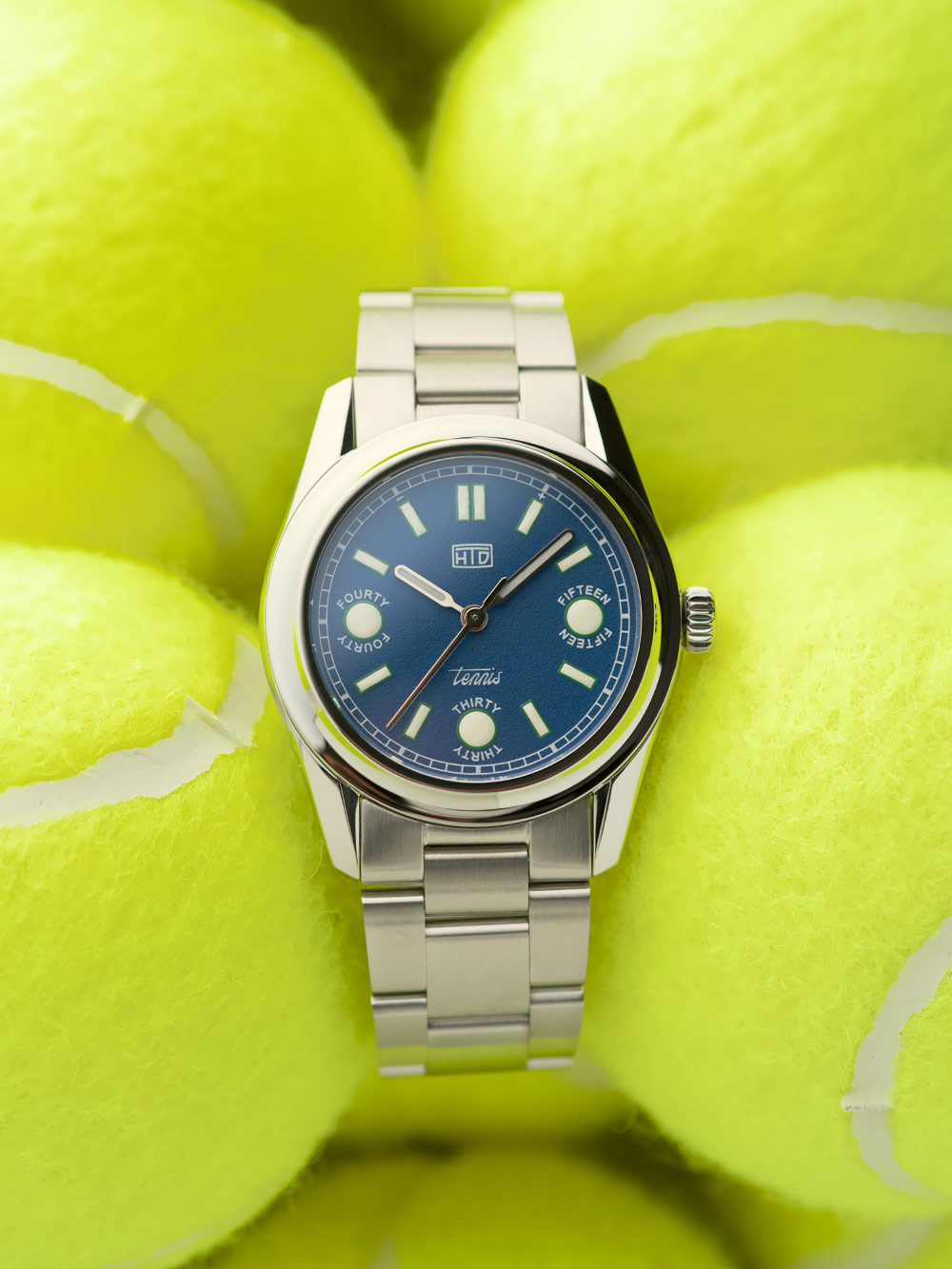 HTD Watches Tennis Sport Cemento Blu