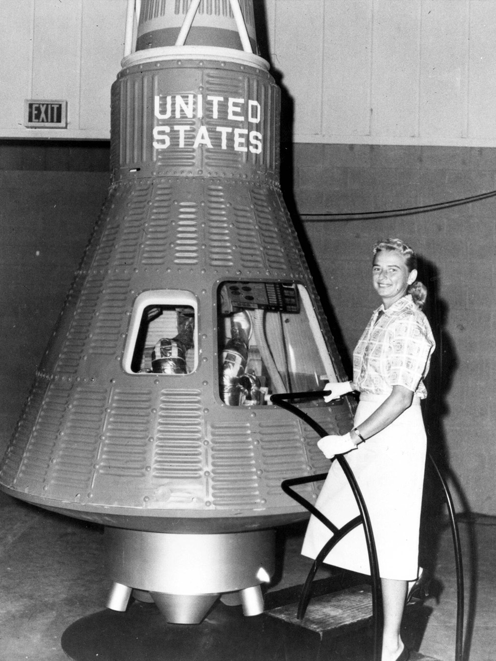 Jerrie Cobb Mercury Capsule