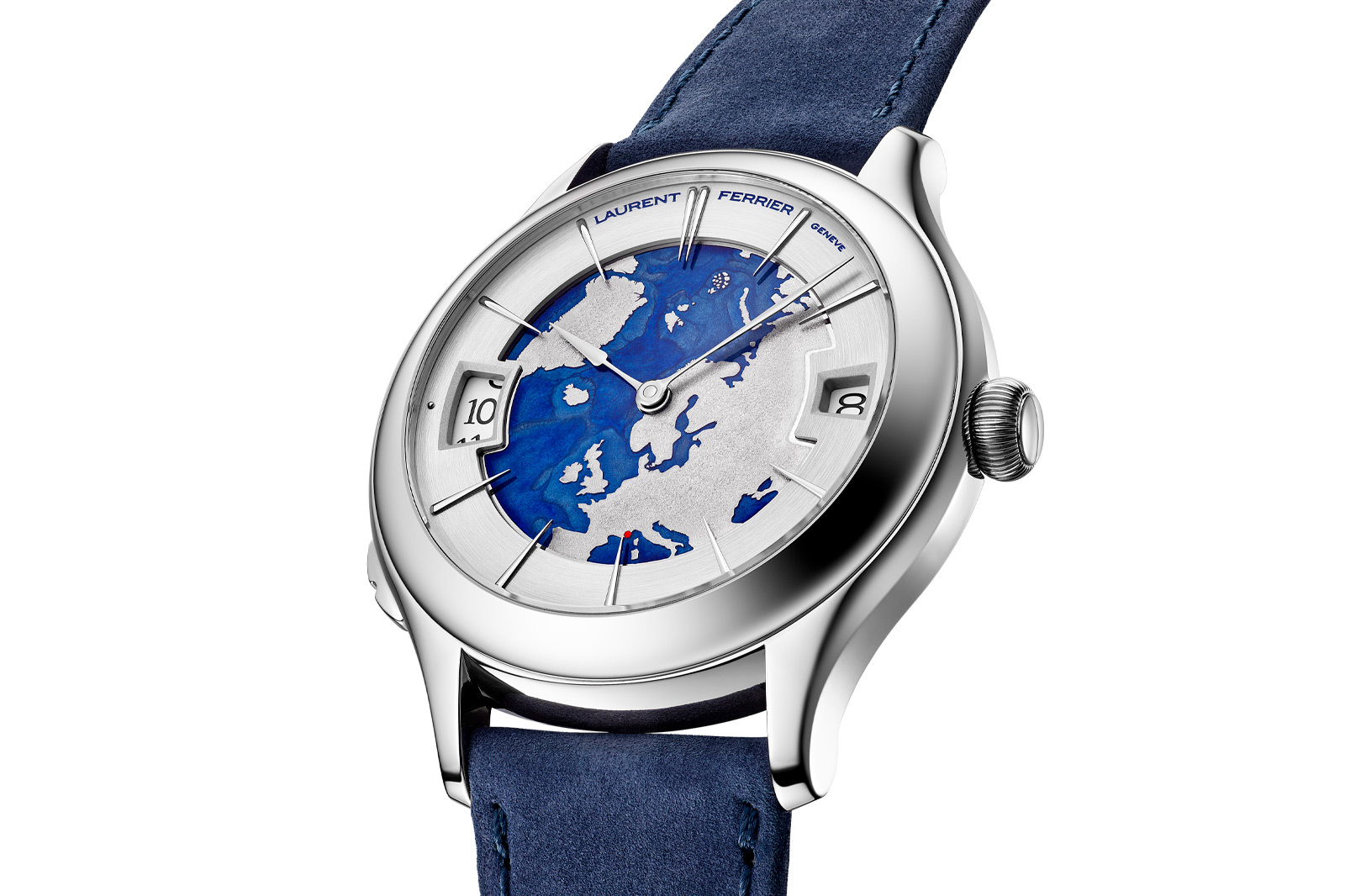 Laurent Ferrier Art in Time Classic Traveller Piece Unique 