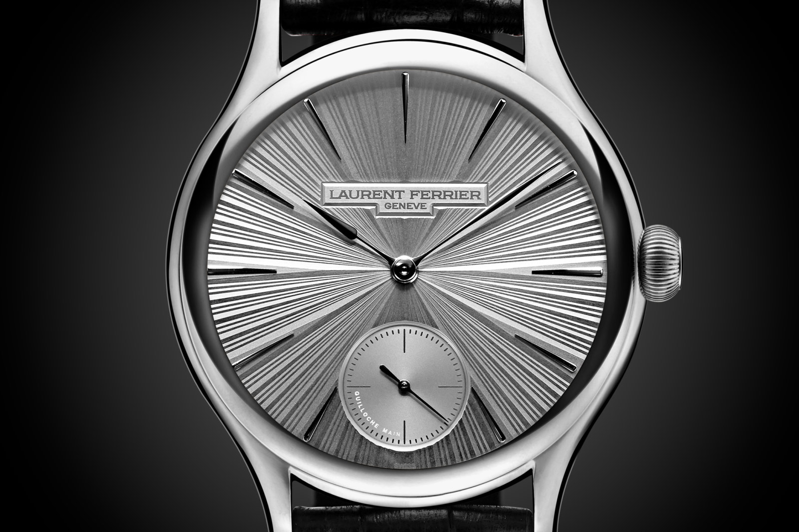 Laurent Ferrier Sunburst Guilloche Dial