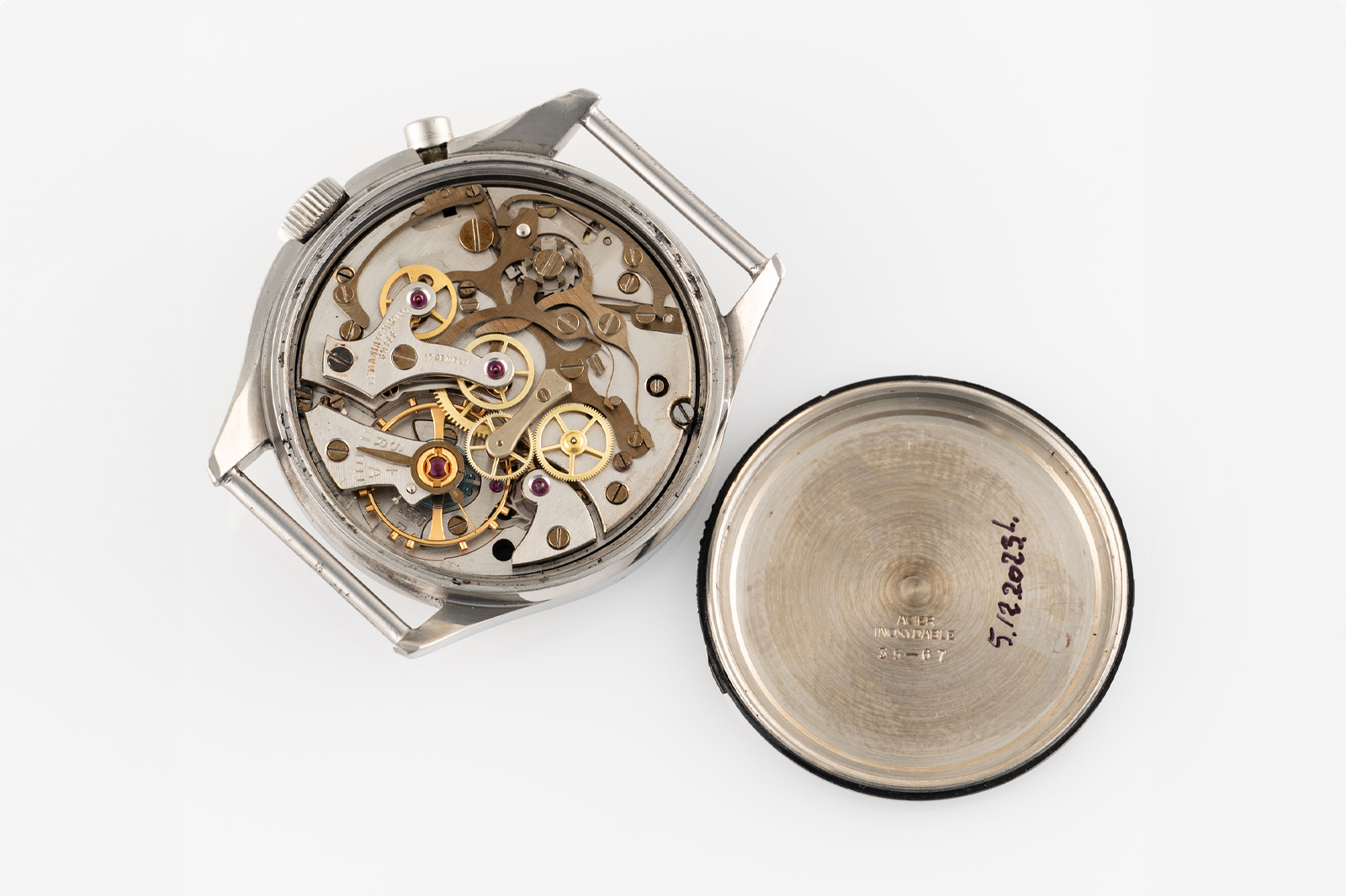 Lemania caseback