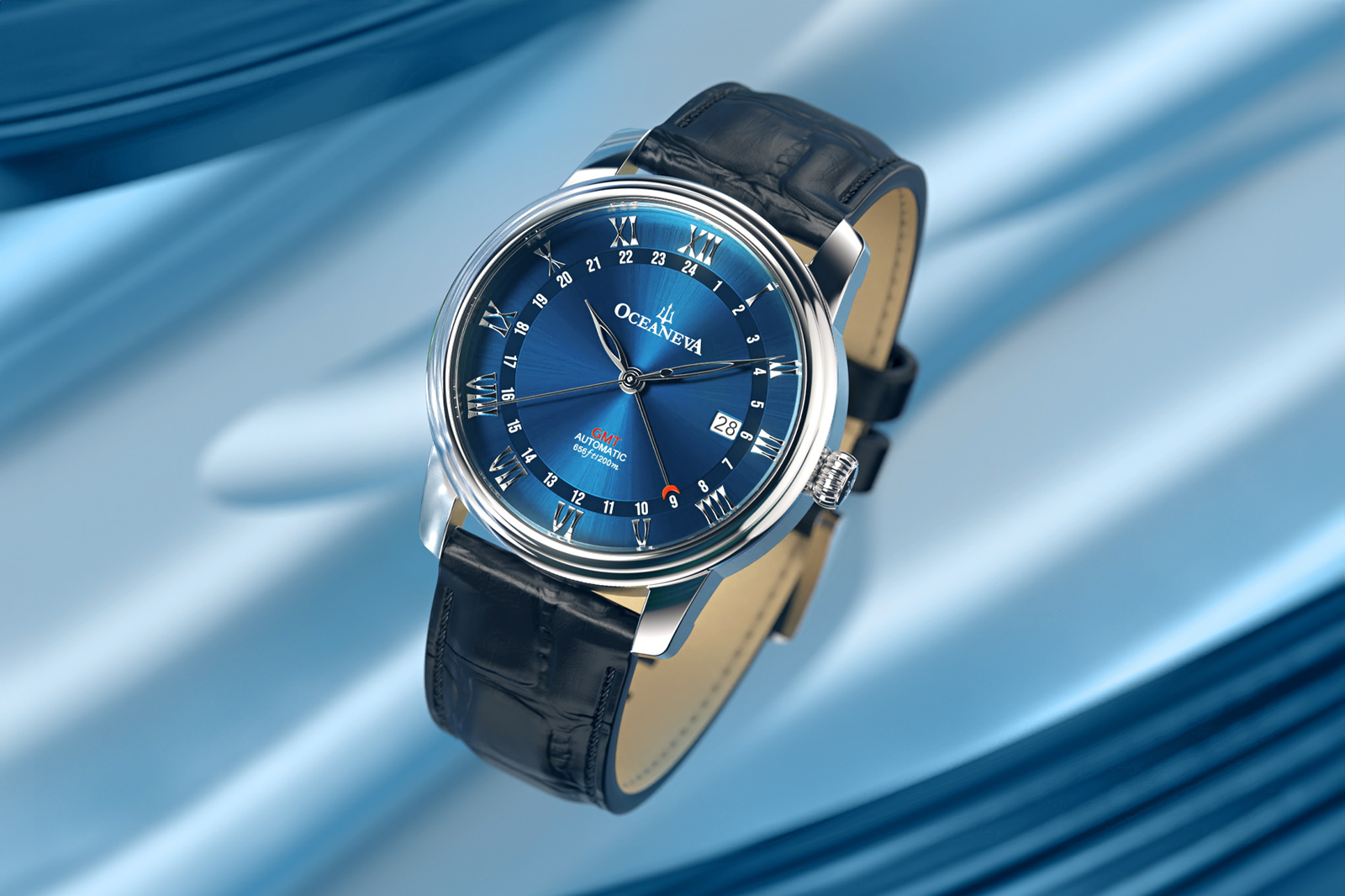 Oceaneva Explore New Styles with OceanTrek GMT Automatic