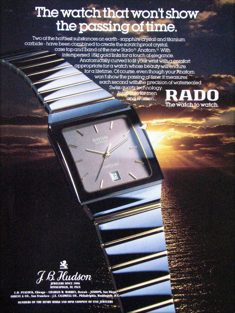 Rado Anatom 1983