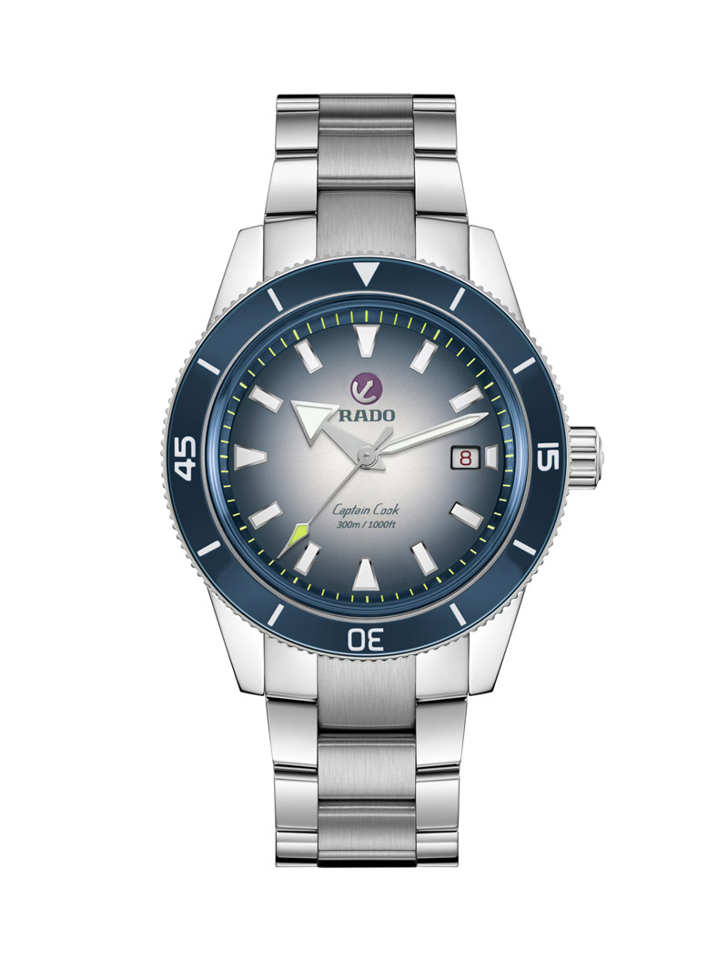 Rado Captain Cook Blue Gradient