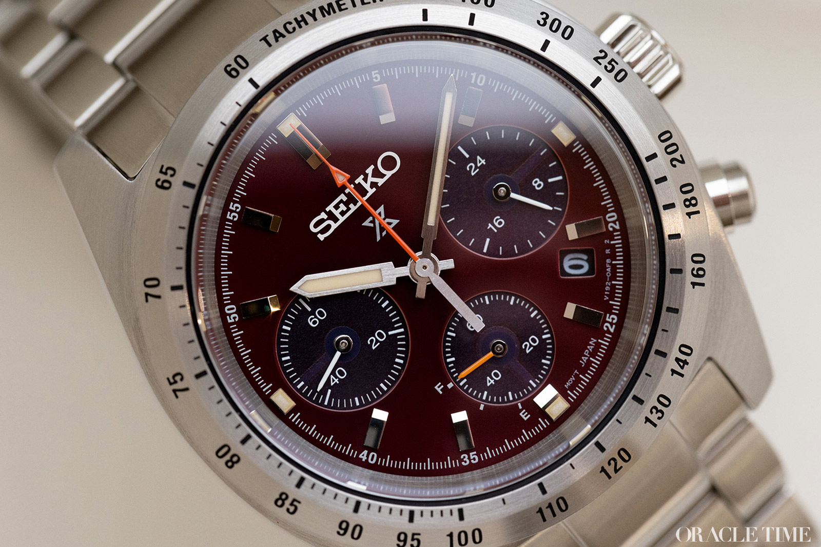 Seiko Prospex Speedtimer EU Exclusive Factory Red SSC953