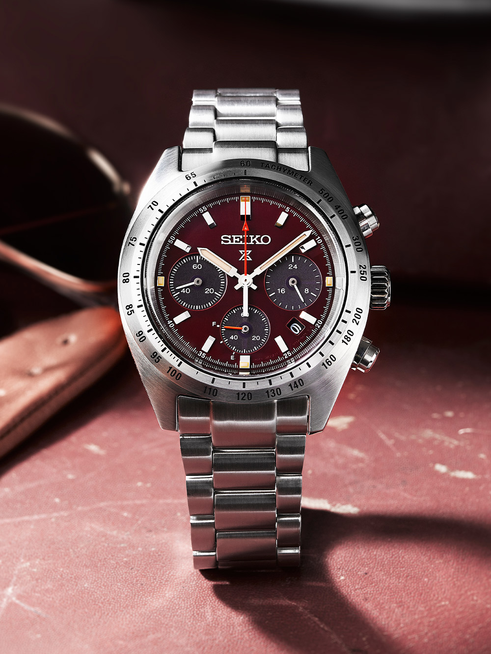 Seiko Prospex Speedtimer EU Exclusive Factory Red SSC953