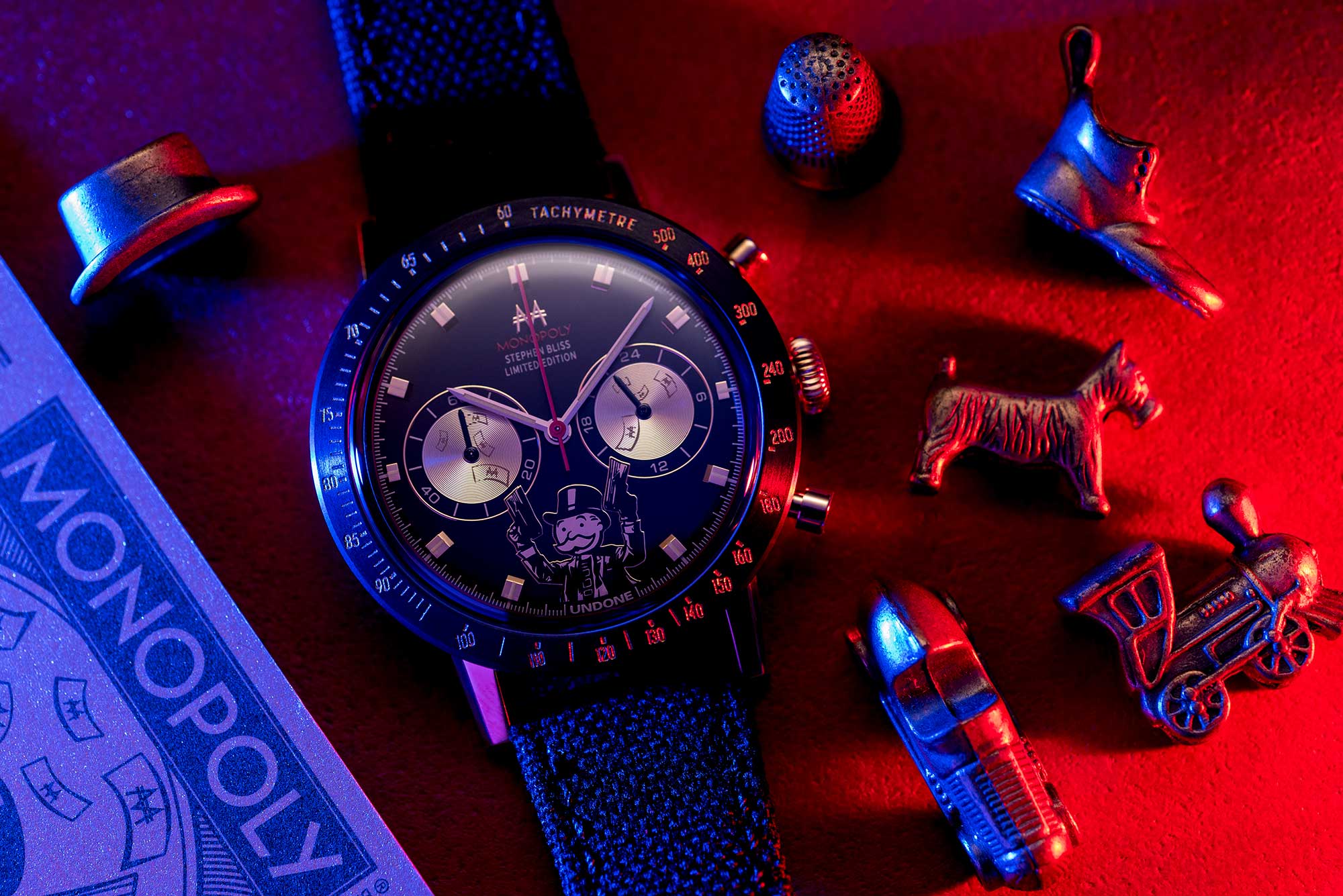 Introducing: Monopoly X Undone MONEYMAN Watch Collection