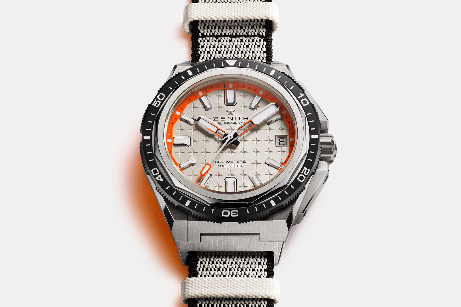 Zenith Extend Defy Extreme Diver Collection with Silvery-White Dial